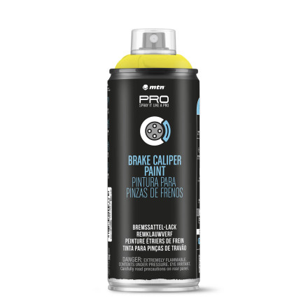 WEPRO Barva na brzdové třmeny - žlutá 400 ml