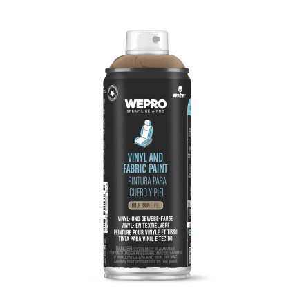WEPRO Barva na vinyl a textil - tmavá kůže 400 ml
