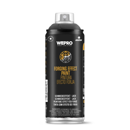 WEPRO Barva s kovovým efektem - černá 400 ml