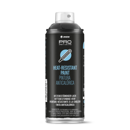 WEPRO Tepelně odolná barva - černá 400 ml