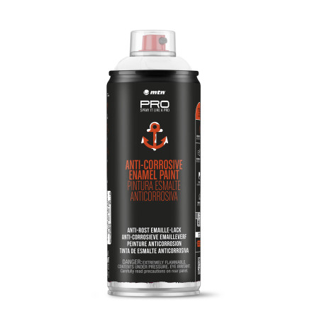WEPRO Antikorozní emailová barva RAL 9010 400 ml