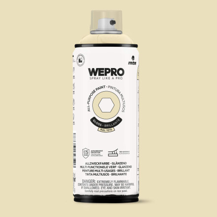 WEPRO Solvent Dakota Yellow Gloss RAL 1015 400 ml